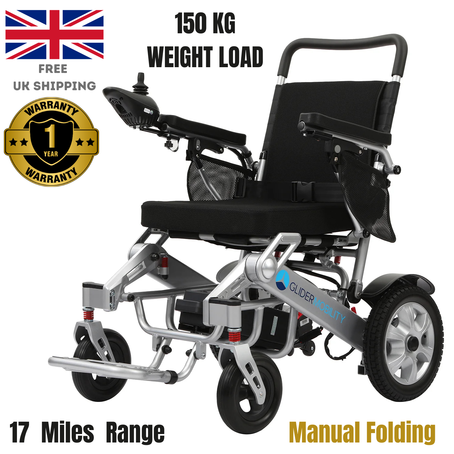 Glider Mobility Explorer Long Range Electric Wheelchair