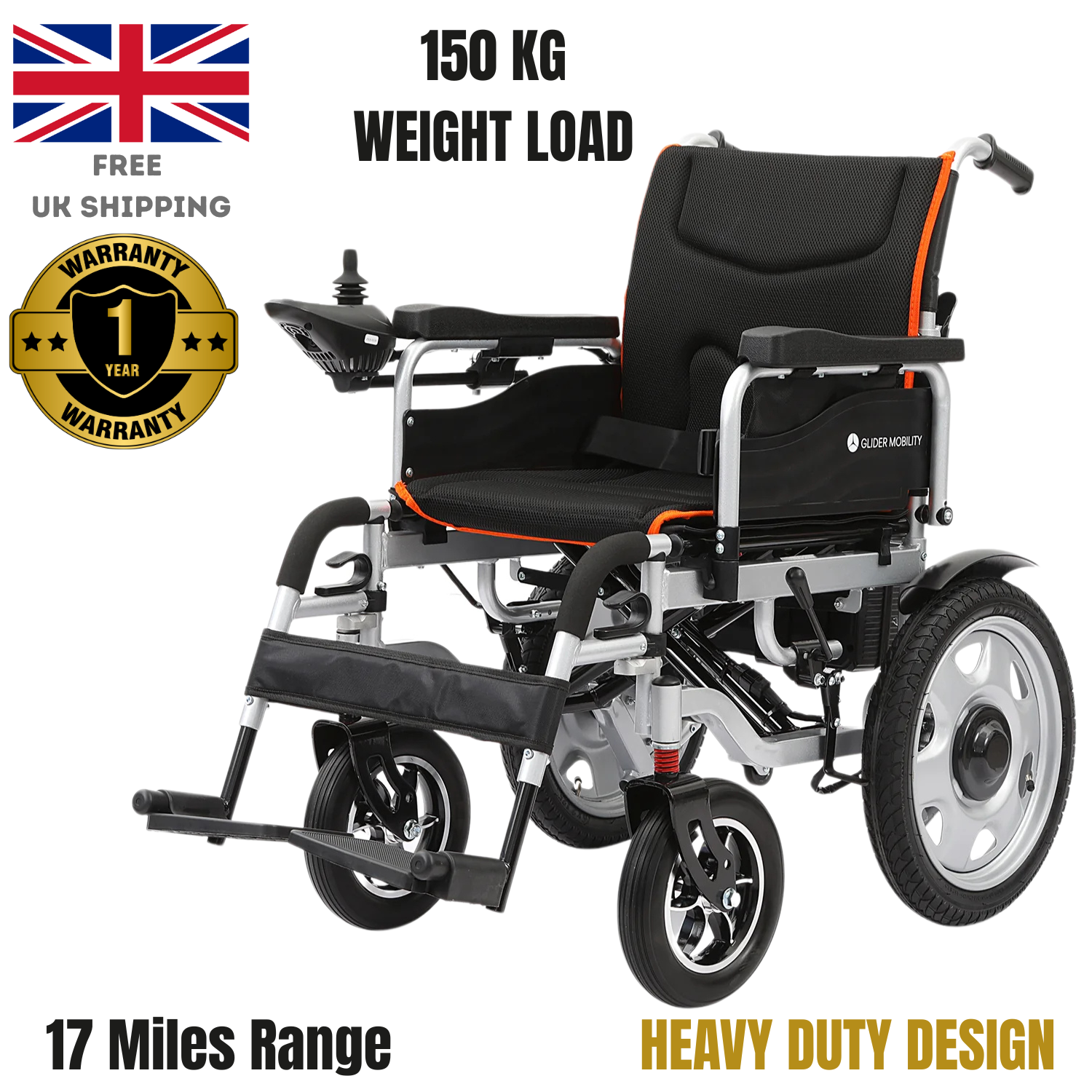 Glider Mobility MaxPlus Electric Wheelchair