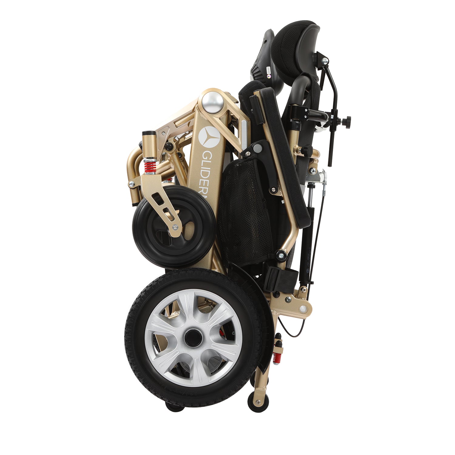 Glider Mobility Freedom Glide Manual Reclining Automatic Folding Electric Wheelchair