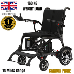 Glider Mobility  AeroLite Carbon Fibre Electric Wheelchair