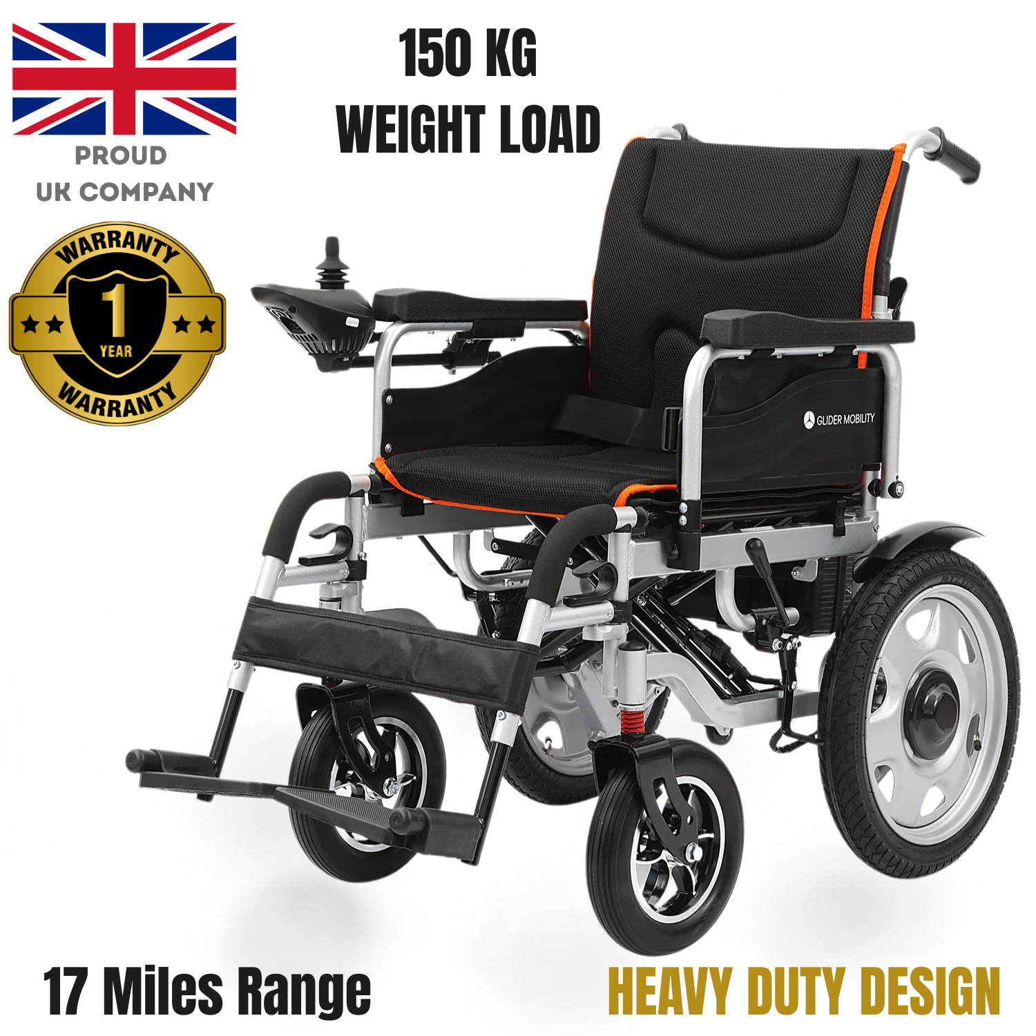 Glider Mobility MaxPlus Electric Wheelchair