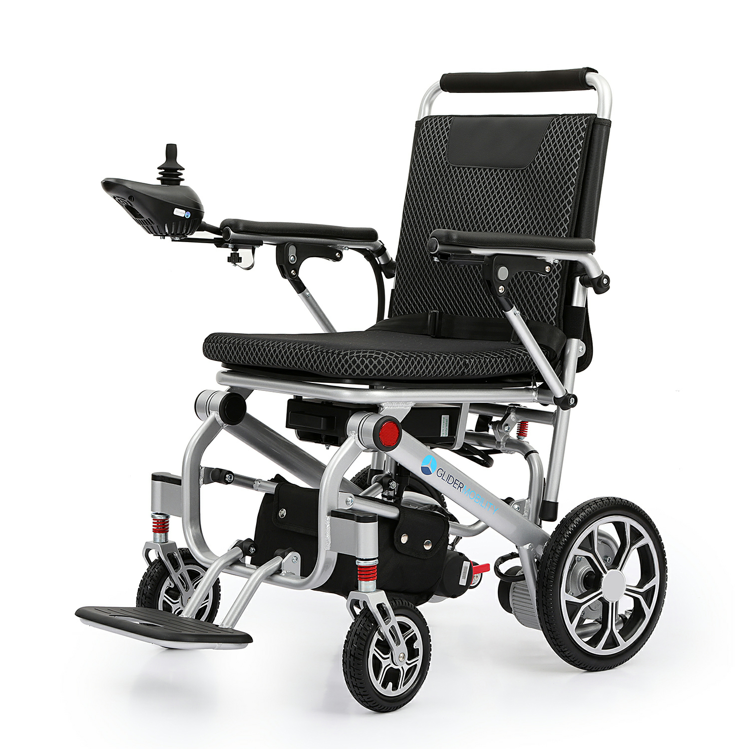 thumbnail image 2 of Horizon Premium Traveler Lightweight Foldable Electric Power Wheelchair - 330lb Capacity 2 of 6